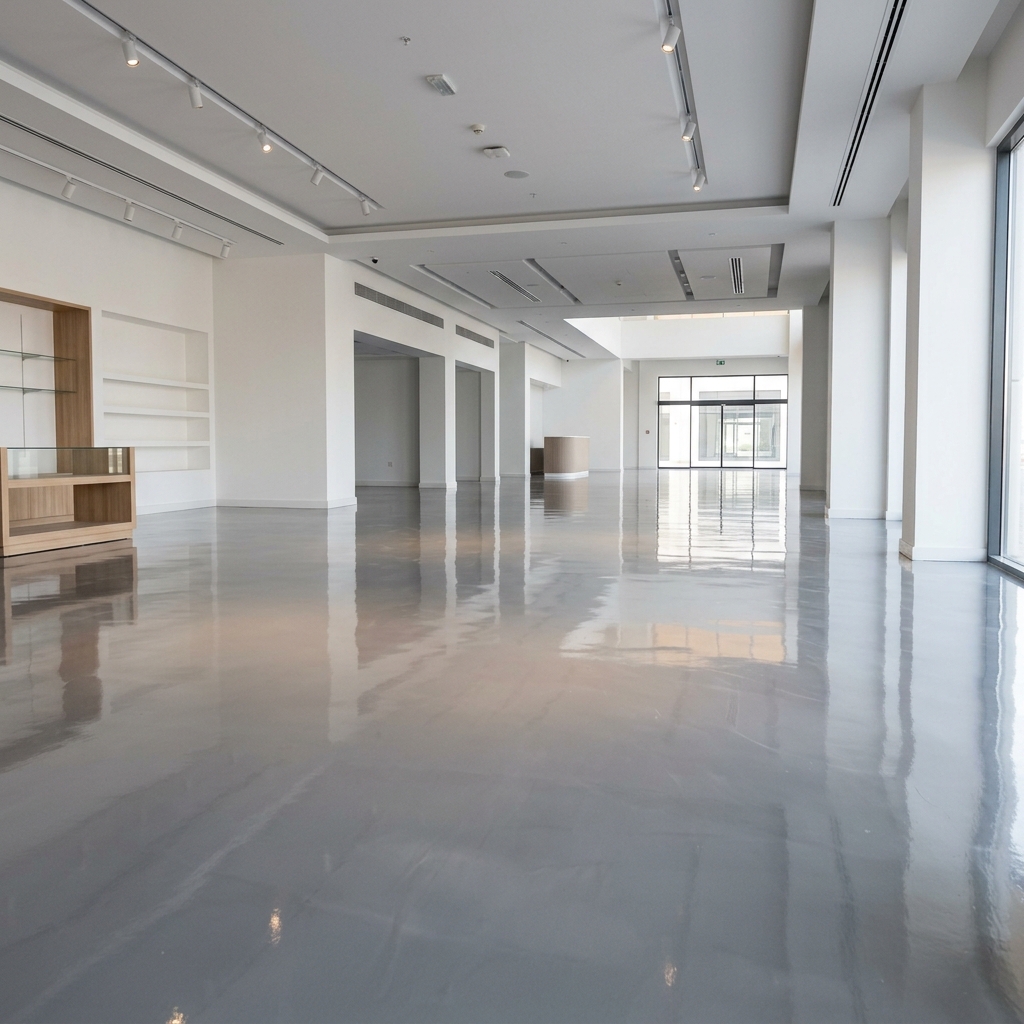 تنفيذ أرضية إيبوكسي